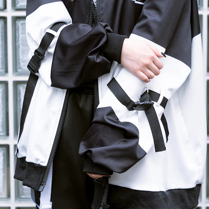 ACDC RAG Pixel Cat Jersey Jacket BK - Black/White