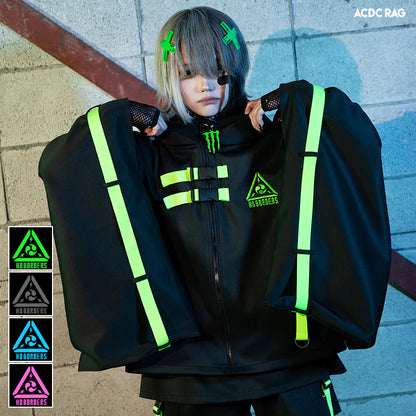 ACDC RAG Uzurai - Kimono Jacket Neon Green