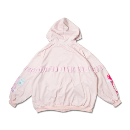 ACDC RAG Sweet Magical Unicorn Zip Hoodie - Pink