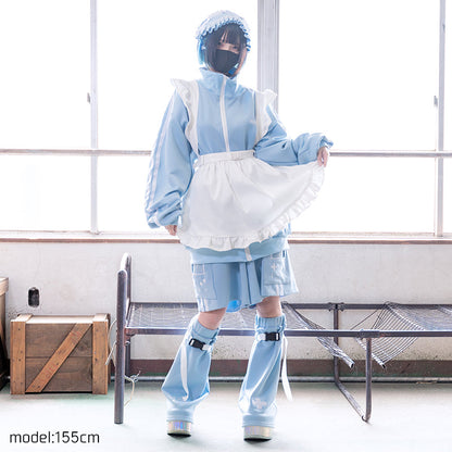 ACDC RAG Game Over - Tablier de soubrette à volants