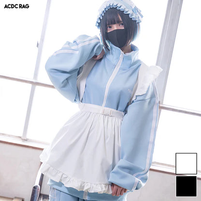 ACDC RAG Game Over - Tablier de soubrette à volants