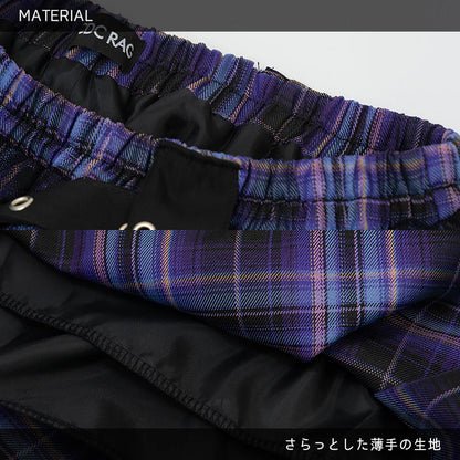 ACDC RAG Love Punk Mini Skirt - Plus Size Purple