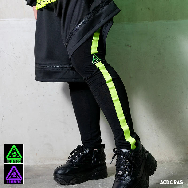 ACDC RAG Uzurai - Leggings Neon Green
