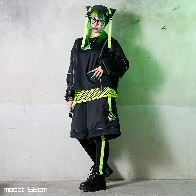 ACDC RAG Uzurai - Leggings Neon Green