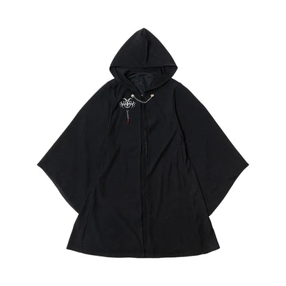 ACDC RAG Vampire School Cloak Robe - Black