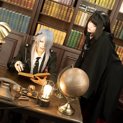 ACDC RAG Vampire School Cloak Robe - Black