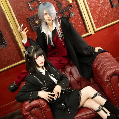 ACDC RAG Vampire School Cloak Robe - Black