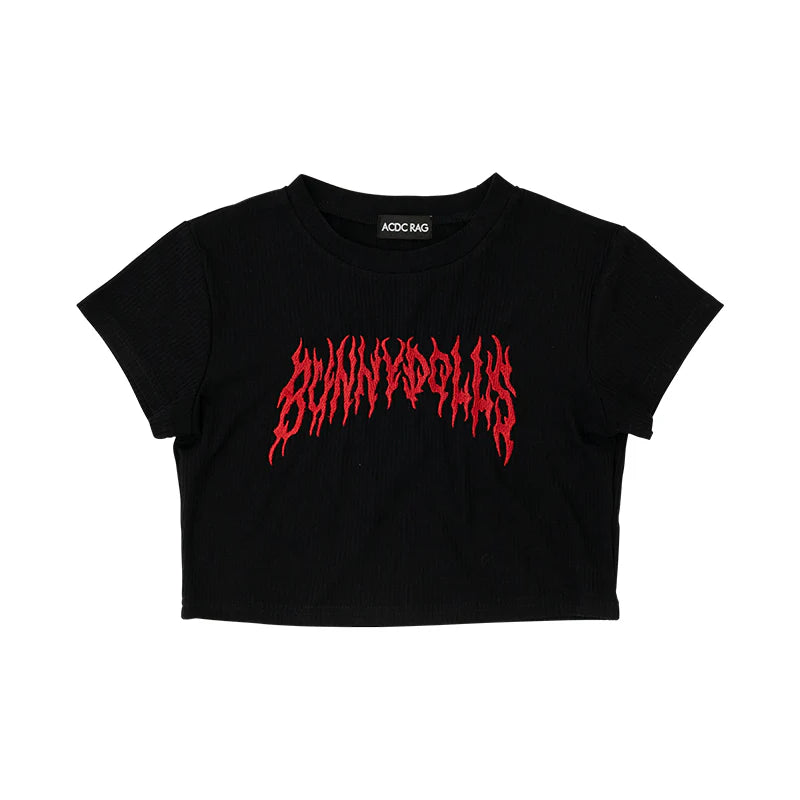 ACDC RAG Punky Bunny Chibi T-Shirt – Red