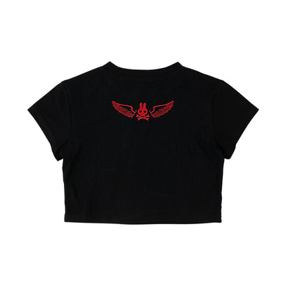 T-shirt ACDC RAG Punky Bunny Chibi - Rouge