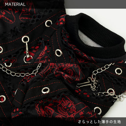 Protège-bras ACDC RAG Punky Bunny - Rouges