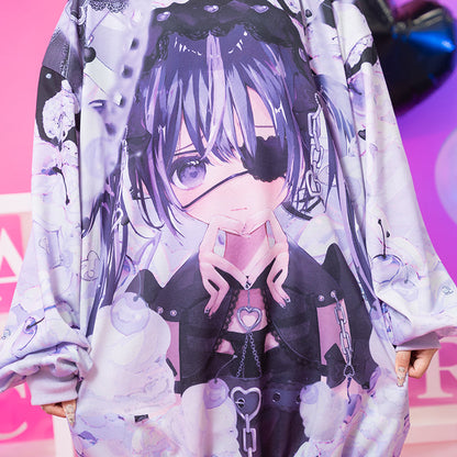 ACDC RAG Yandere Love Girl - Hoodie Purple