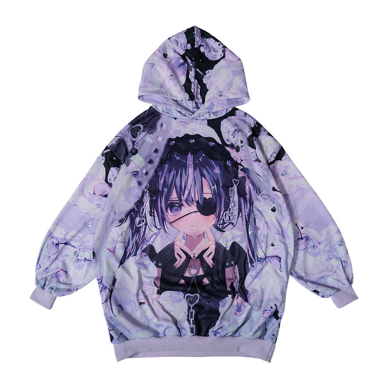 ACDC RAG Yandere Love Girl - Hoodie Purple