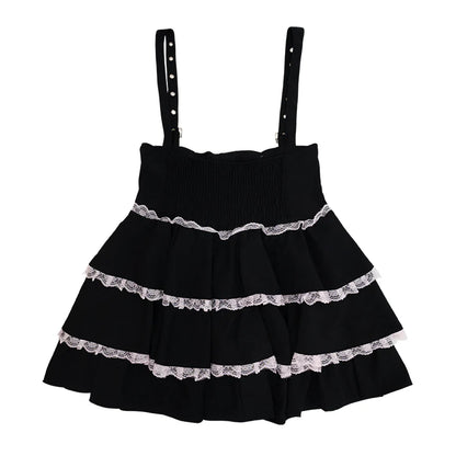 Jupe-salopette ACDC RAG Healing ♡ Heart - Grandes tailles