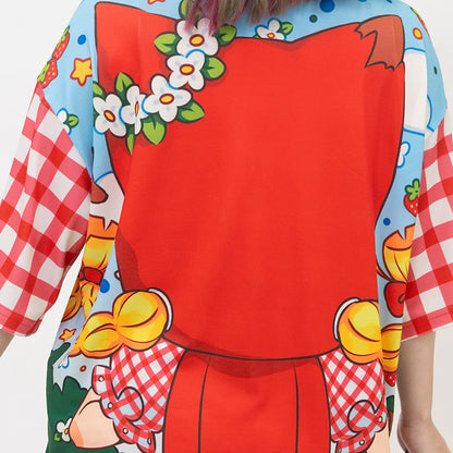 T-shirt ACDC RAG Red's Poppin Adventure - Rouge