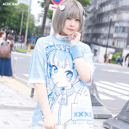 ACDC RAG Tenshi Soda T-Shirt - Blue