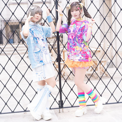 ACDC RAG Tenshi Soda T-Shirt - Blue