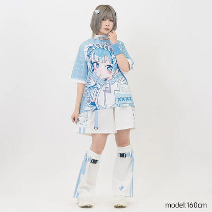 ACDC RAG Tenshi Soda T-Shirt - Blue