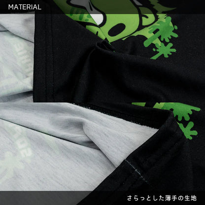 Débardeur en gelée ACDC RAG Gloomy x Sophie Powers - Noir/Vert