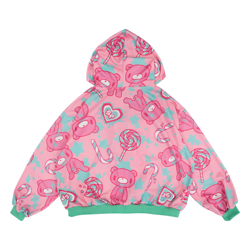 ACDC RAG Gloomy x Sophie Powers Candy Zip Hoodie – Pink/Mint