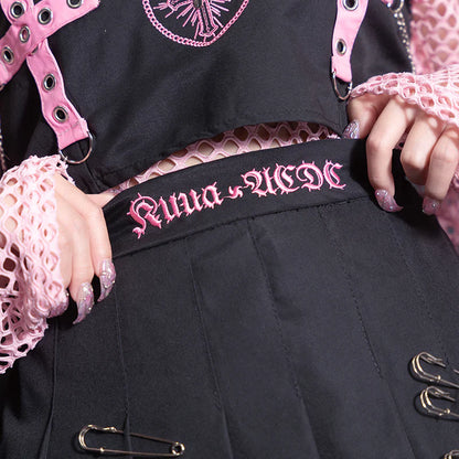 ACDC RAG x kuua Heaven Skirt - Pink