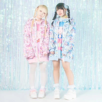 T-shirt ACDC RAG Fuwachan - Rose