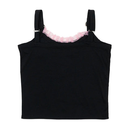 Débardeur ACDC RAG Usatan - Noir et blanc