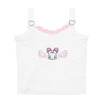 Débardeur ACDC RAG Usatan - Noir et blanc