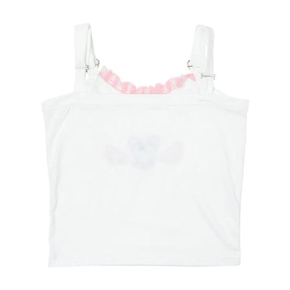 Débardeur ACDC RAG Usatan - Noir et blanc