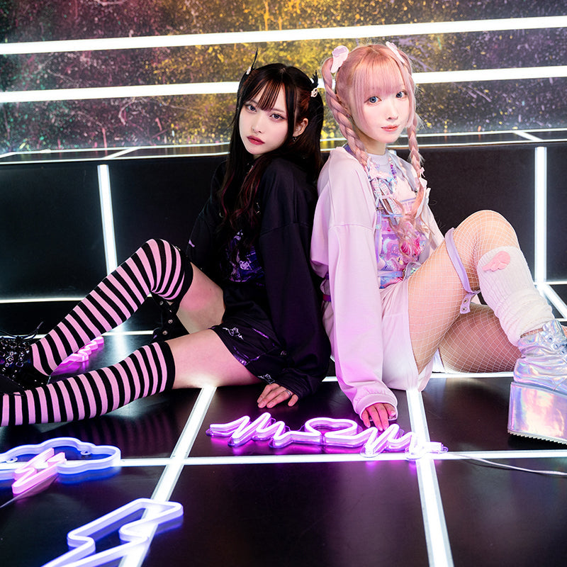 ACDC RAG x Peach☆Punch - Addictive Akuma Long Sleeve Tee