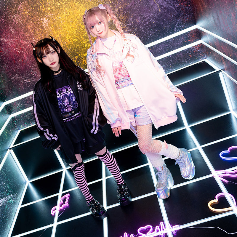 ACDC RAG x Peach☆Punch - Addictive Akuma Long Sleeve Tee