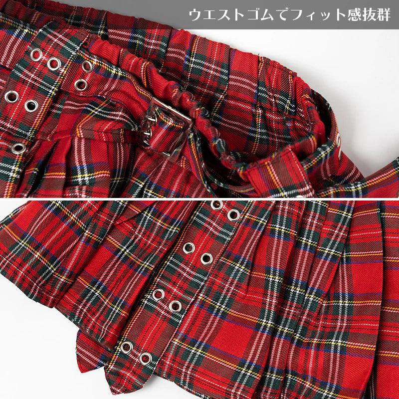 ACDC RAG Pleated Pants Skirt