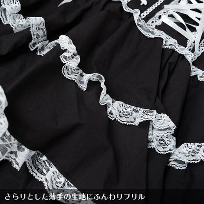 Jupe-salopette ACDC Rag - Noire