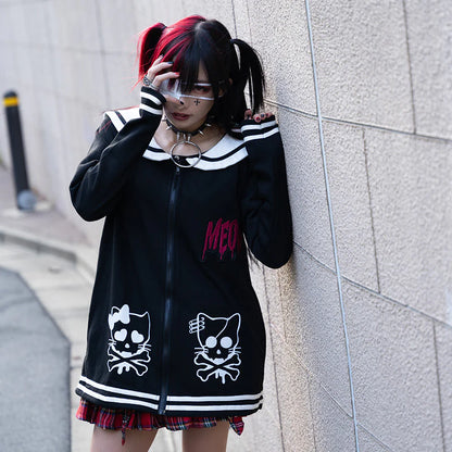 ACDC RAG Sailor Miao Hoodie - Black