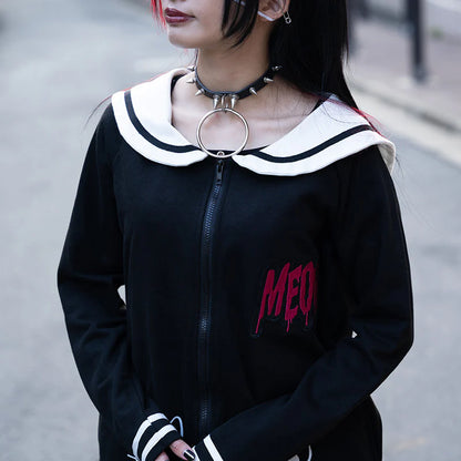 ACDC RAG Sailor Miao Hoodie - Black