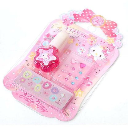 Sanrio Hello Kitty - Jewelry Kids Nails Set Peel-Off