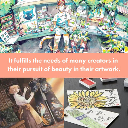 Kuretake Gansai Tambi Art Nouveau - Set 0f 24