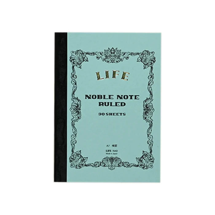 PRE-ORDER! Life Noble Note Mini - A7 Pocket Notebook - 100 Lined Sheets - N49