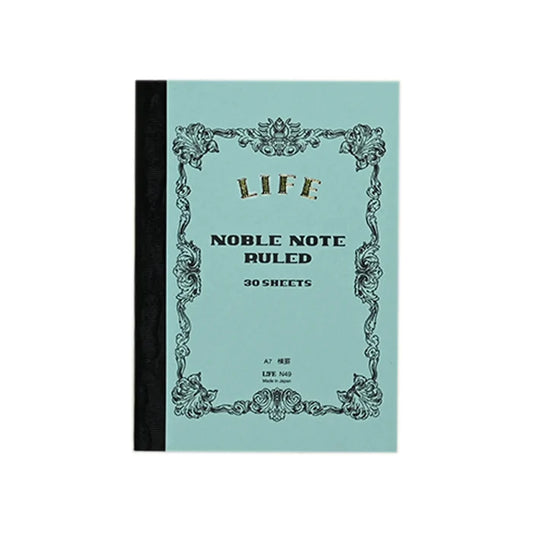 PRE-ORDER! Life Noble Note Mini - A7 Pocket Notebook - 100 Lined Sheets - N49