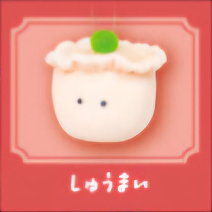 Porte-clés en peluche adorables Dumpling Friends 