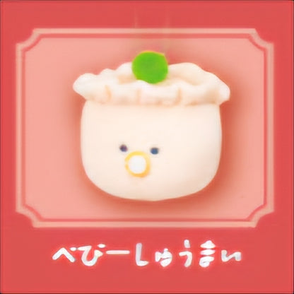 Porte-clés en peluche adorables Dumpling Friends 