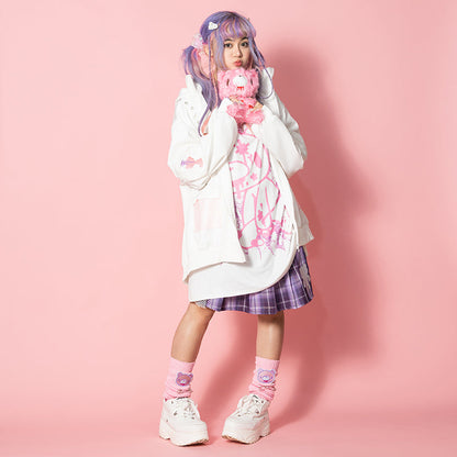 ACDC RAG x Gloomy Bear - Oversized Tee Shirt White
