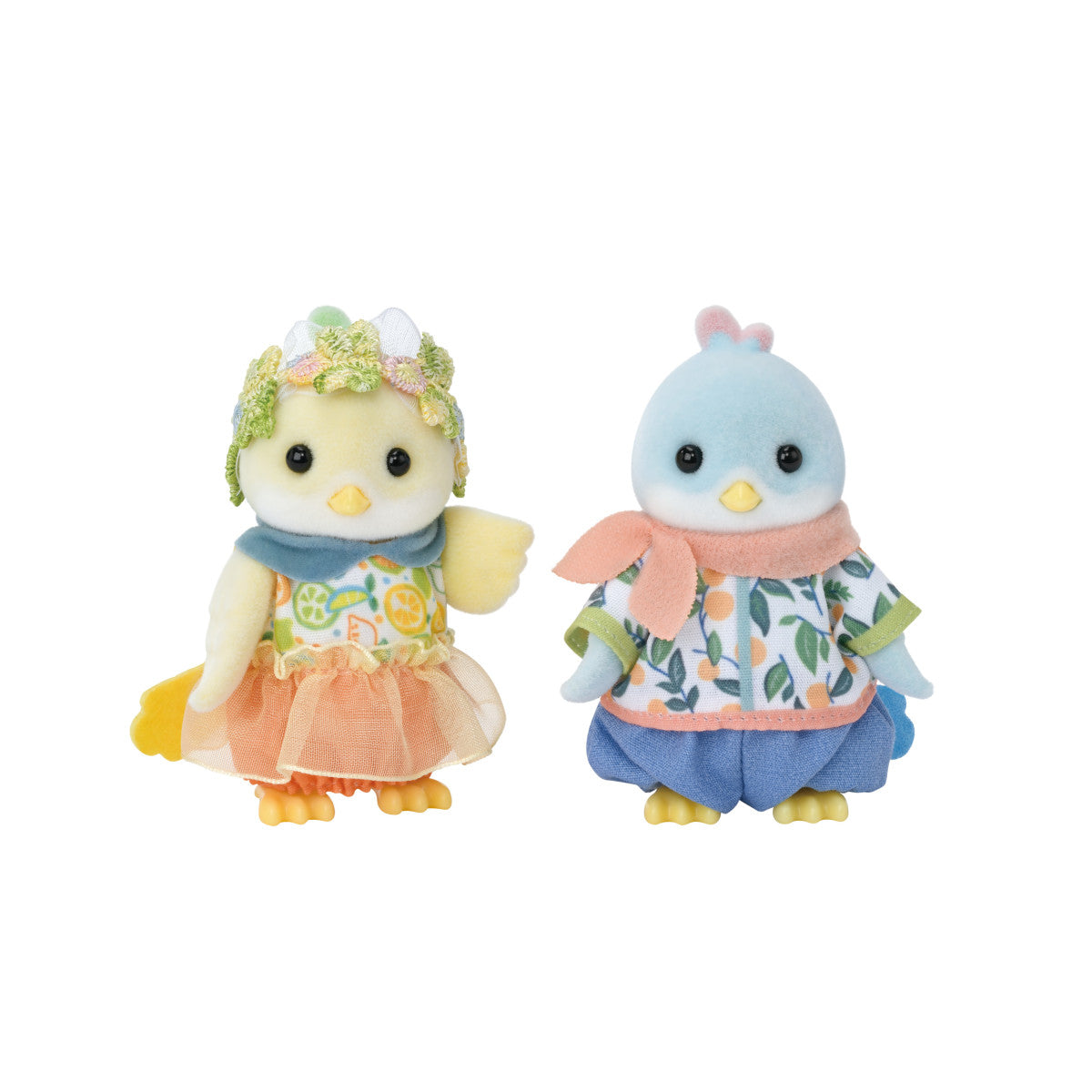 NEW! Calico Critters - Citrus Bird Family