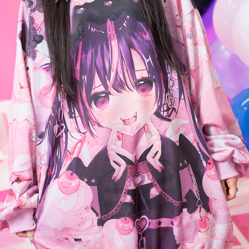 ACDC RAG Yandere Love Girl - Hoodie Pink