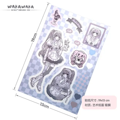 Official Always Domi World Sticker Sheets