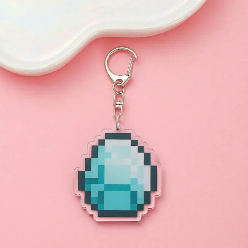 Pixel Power-Up Keychains – Game-Inspired Treasures to Take Anywhere! 🎮✨