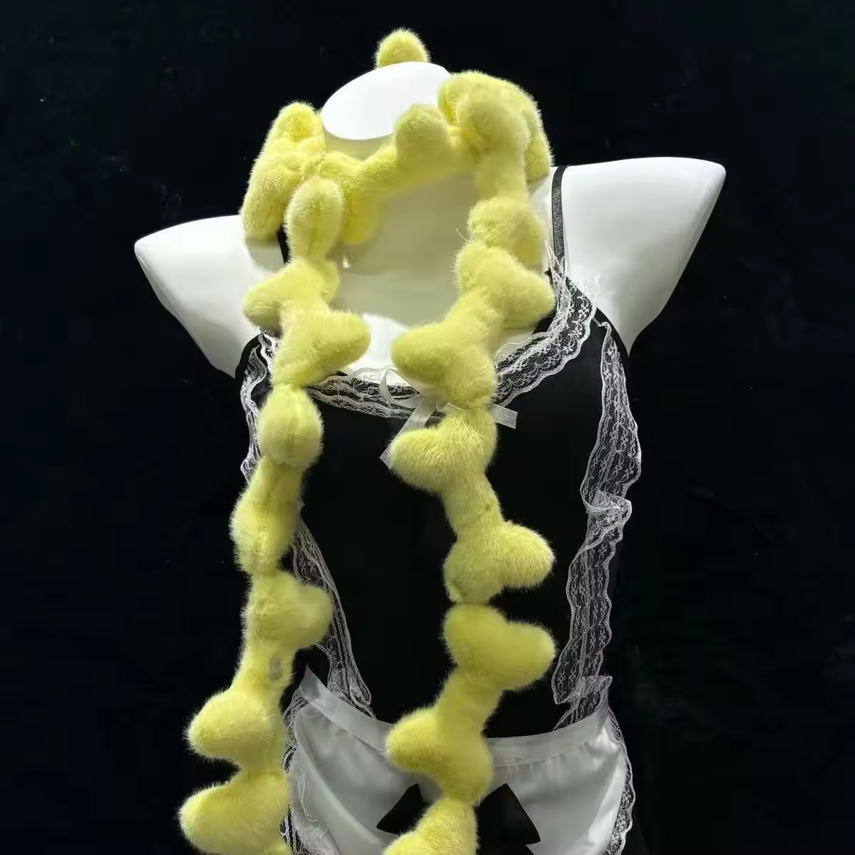 Lolita Fluffy Scarf - Kawaii Harajuku Winter Accessory