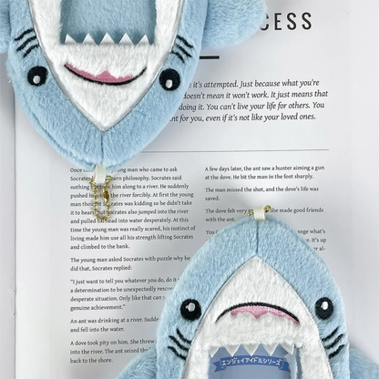 Photocard Holder Fluffy Plush Shark