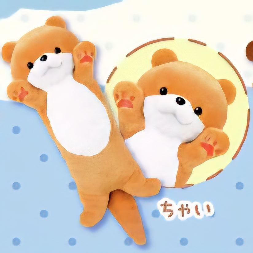 Nigitte! Squeaky Otter Plush Toy 27 cm