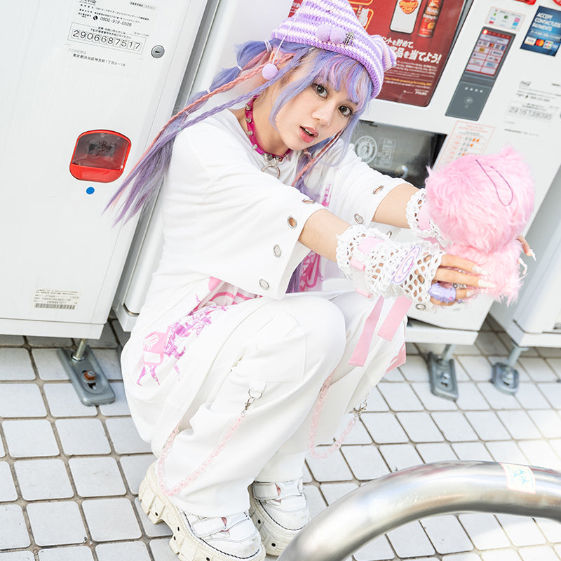ACDC RAG x Gloomy Bear - Oversized Tee Shirt White