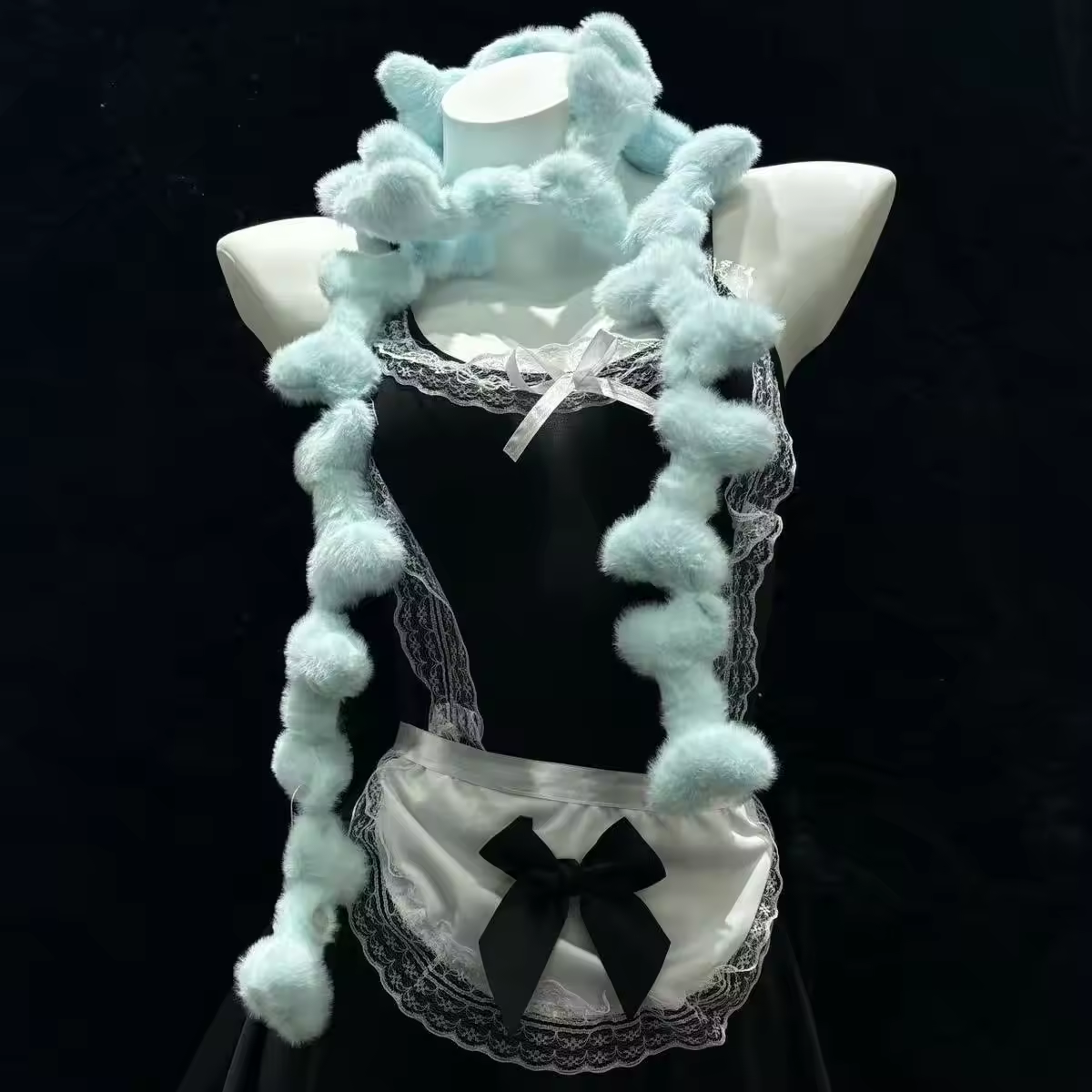 Lolita Fluffy Scarf - Kawaii Harajuku Winter Accessory